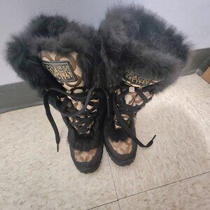 WNS Coach Boots Size 5B